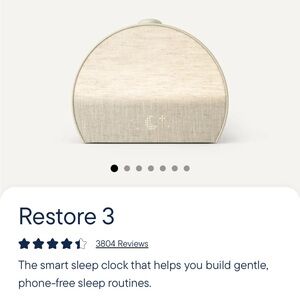 Hatch Restore 3 Smart Sleep Clock